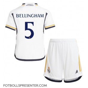 Real Madrid Jude Bellingham #5 Hemmatröja Barn 2023-24 Kortärmad (+ korta byxor)